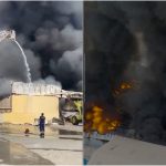 Смотрите: Крупный пожар на складе в оманской промышленной зоне Барка взят под контроль после 3-часового боя