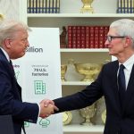 Трамп объявил о новом инвестиционном обещании Apple на сумму 100 миллиардов долларов