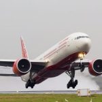 Рейс Air India возвращается на полпути после возгорания двигателя