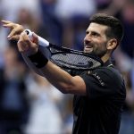 Новак Джокович воодушевлен выходом в четвертьфинал Открытого чемпионата США