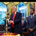 Смотрите: Трамп присоединился к празднованию Дивали в Белом доме и назвал Моди “большим другом”