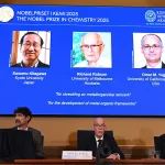Китагава, Робсон и Яги получат Нобелевскую премию по химии в 2025 году