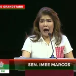 Сестра президента Филиппин Маркоса, сенатор Ими, обвинила его в употреблении наркотиков